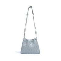Nouveau Sac Bandoulière de Luxe Haut de Gamme 2026, Léger et Tressé, Style Dumpling, avec Fermeture Éclair et Cordon de Serrage, Portable