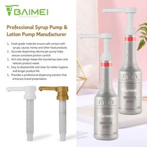 Custom Long Dip Tube <b>Pump</b> for Tall Syrup Bottles and Large Liquid Containers in Warehouse - Product Image 1
