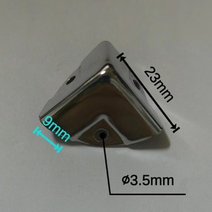 Плоская веерообразная коробка 18*18 23*23 25*25 28*28 30*30 алюминиевая коробка для багажа аксессуары специальные части и аксессуары для сумки - Product Image 3