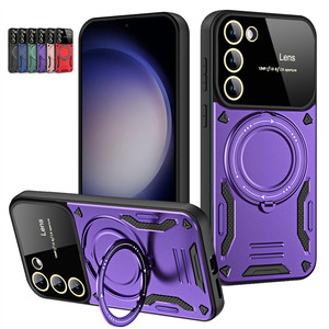 Custodia Protettiva Magnetica per Fotocamera per <span class=keywords><strong>vivo</strong></span> Y35 <span class=keywords><strong>Y22S</strong></span> Y22 V27E S16e V27 S16 / S16 V27 Pro con Supporto Rotante a 360° - Product Image 1