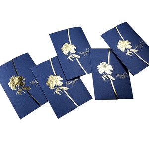 Factory Wholesale Custom Luxury Gold Foil 3d Wedding Invitation <strong>Card</strong> and Happy Birthday <strong>Greeting</strong> <strong>Cards</strong> with Envelope - Product Image 4