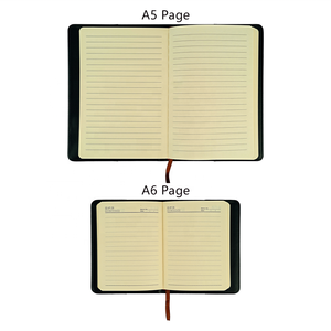 승화 승화 저널 메모장 커버 빈 A5 A6 양면 인쇄 PU 가죽 승화 블랭크 노트북 - Product Image 4
