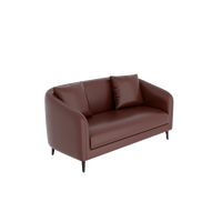 Ensemble de meubles de bar commercial moderne et luxueux Bistro Cocktail Pub Lounge Cafe Shop Canapé en cuir personnalisé Fauteuil et table
