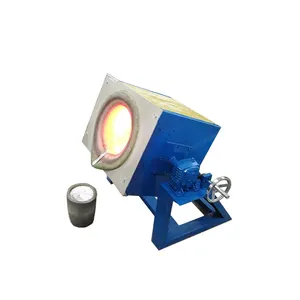 Medium Frequency Bronze Melting Induction Furnace Iron Smelting Furnace 50 kg