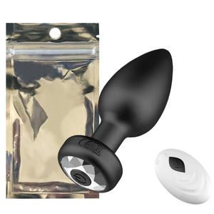 Erwachsenen-Sexspielzeug mit Silikon-Vibration für den Anus mit Fernbedienung 10 Vibrationsmodi für das Anal-Spielzeug. - Product Image 6