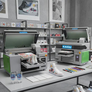 <span class=keywords><strong>Imprimante</strong></span> KAIOU pour articles promotionnels, coques de téléphone <span class=keywords><strong>en</strong></span> verre, porte-clés, cadres <span class=keywords><strong>en</strong></span> acrylique, chaussures, impression CMYK+W+V, <span class=keywords><strong>imprimante</strong></span> hybride UV DTF 4060 - Product Image 1