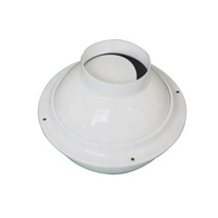 Système de ventilation CVC et pièces Diffuseur ponctuel Diffuseur de buse à jet rond