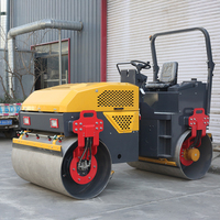 Compacteur routier à double tambour pour asphalte, rouleau compresseur routier à double tambour, rouleau compresseur routier autoporté à bon prix