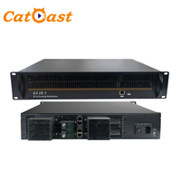 Convertidor de TV por Cable 64 en 1 PAL NTSC, Modulador de RF Analógico a IP para Decodificación H.265 H.264 MPEG2