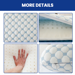 <span class=keywords><strong>Cuscini</strong></span> Ergonomici Personalizzati <span class=keywords><strong>in</strong></span> <span class=keywords><strong>Memory</strong></span> Foam Morbido <span class=keywords><strong>per</strong></span> <span class=keywords><strong>Dormire</strong></span> Comodamente, Supporto Cervicale Ortopedico - Product Image 5