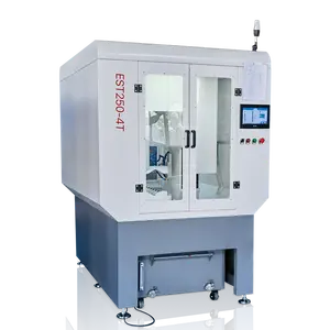 Çin'de yapılan yüksek verimli silikon külçe kırpma/kesme makinesi-elmas tel döngü testere kesme makineleri