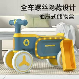 Happybaby Four <b>Wheel</b> Balance Bike 12 Inch Lightweight For 1-3 Years Old Kids - Product Image 4