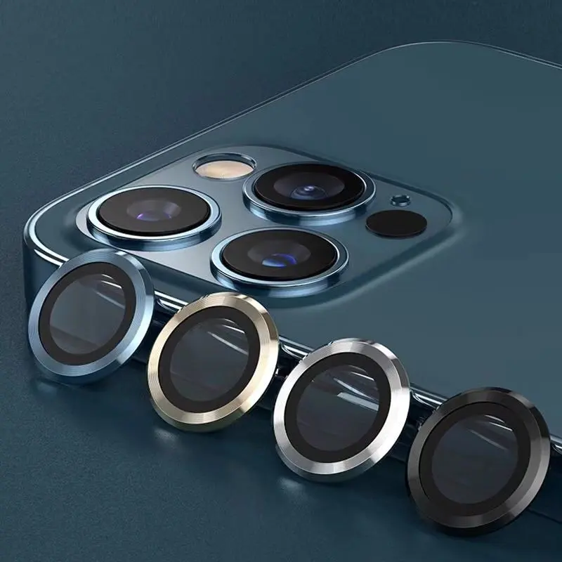 Pelindung Layar Lensa Kamera, Pelindung Ponsel Lensa Kamera untuk Iphone 11 Iphone 12 11 Pro Max