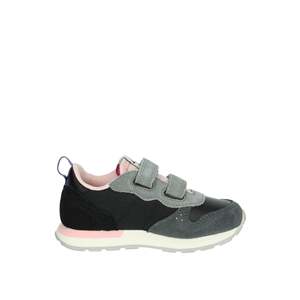 Sun68 Baskets pour filles Z44409B Noir Gris Chaussures épaisses Fermeture Velcro Vêtements décontractés pour enfants - Product Image 4