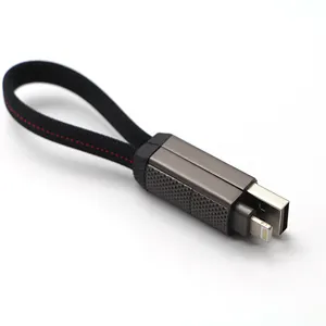 ODM OEM Multi-Funktions-Datenkabel magnetische Schlüsselanhänger 4-in-1 Kabel PD60W 27W Schnellladung Datenübertragung USB A Typ C