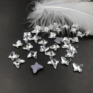 CY móng tay lớn đá flatback may keo trên móng tay hình thủ công sửa chữa nóng pha lê rõ ràng Giọt Nước Mắt thạch - Product Image 2