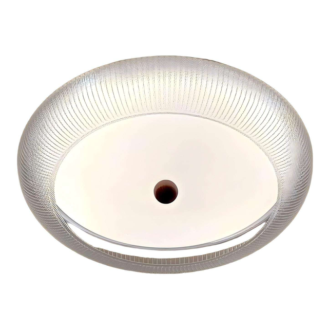 Modern Minimalist Water Ripple Acrylic LED Ceiling Lamp Dimmable Eye Protection Round Surface Mount Ceiling Light for Bedroom