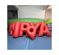 BOYI lettre gonflable logo personnalisé publicité gonflable PVC clair lettres ballon