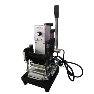 Mini machine d'estampage à chaud de carte à puce de haute qualité