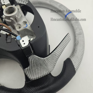 Volante Deportivo de Fibra de Carbono Perforada en Oferta para Lexus IS250 - Product Image 5