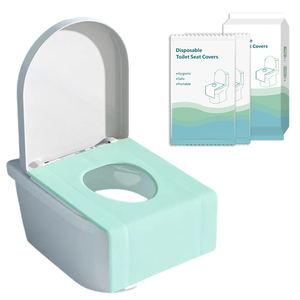 Copriwater Usa e Getta Ecologici a 2 Strati in Carta e Pellicola, Extra Large, Automatici per Bagni Pubblici - Product Image 2