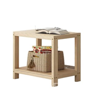 Wooden <b>Router</b> Storage Rack 2 Tier Natural Color Standing Type For Home Office Use - Product Image 5