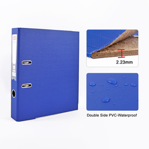 Foska bán Hot <span class=keywords><strong>double</strong></span> side PVC A4 FC 2inch 3inch đòn bẩy <span class=keywords><strong>Arch</strong></span> thư mục tập tin nhựa thư mục tập tin đòn bẩy <span class=keywords><strong>Arch</strong></span> tập tin cho văn phòng - Product Image 2