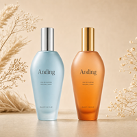 Flacon de parfum en verre vide Anding, 45 ml, coloré, à col serti, avec impression de logo personnalisée, vente en gros