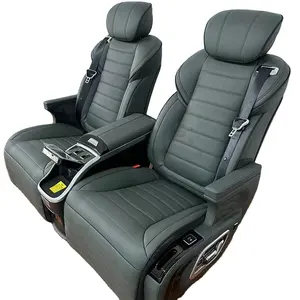 2024 New SUV Accessories Luxury Car Seat VIP Back Seat With Car Refrigerator For Cadillac Lexus GX470