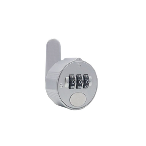 Serrure à combinaison à <span class=keywords><strong>3</strong></span> <span class=keywords><strong>chiffres</strong></span> 39*39mm, réinitialisable, en alliage de zinc, pour armoire de sécurité, tiroir, boîte aux lettres, casier, classeur - Product Image 5