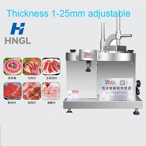 Máquina Cortadora <span class=keywords><strong>de</strong></span> Carne Fresca <span class=keywords><strong>de</strong></span> 220V, Acero Inoxidable, Automática, Comercial, Cortadora Eléctrica <span class=keywords><strong>de</strong></span> Carne <span class=keywords><strong>de</strong></span> Res, Cordero y Cerdo para Hot Pot - Product Image 3