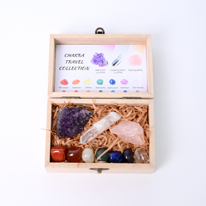 Nouvelle conception, produits spirituels naturels, pierre de guérison en cristal, boîte à cristaux artisanale, spécimen minéral DIY - Product Image 2