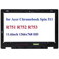 Écran tactile LCD HD 11,6 pouces 1366x768 HD neuf pour Acer Chromebook Spin 511 R751 R752 R753