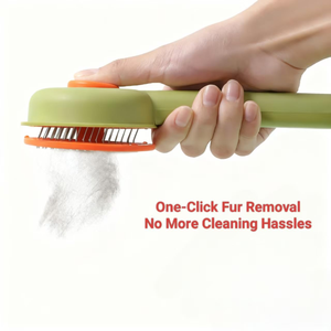 Cat and <b>Dog</b> Special Floating Hair Deep Brush and Hair Cleaning Comb, One-<b>button</b> Release <b>Button</b>, Pet Grooming Tools and Supplies - Product Image 4