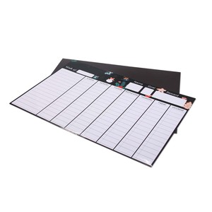 Logo personnalisé Enfants Apprentissage Papier Réfrigérateur Aimant Calendrier <span class=keywords><strong>Hebdomadaire</strong></span> Mensuel Planification <span class=keywords><strong>Magnétique</strong></span> Effaçable À Sec Tableau Blanc - Product Image 4
