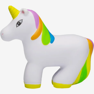 Promo Balles anti-stress licorne en mousse PU avec logo personnalisé, jouet à presser magique, cadeau en gros - Product Image 3