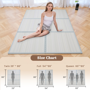 יפני zabuton zafu tatami מחצלת בית מסורתי קומה מיטה מתקפלת קומה שינה משטח עבור מזרן futon - Product Image 2