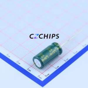 Condensador Electrolítico de Aluminio de Montaje Pasante GR228M010G20RR0VL4FP0, D10xL20mm 2200uF 20% 10V 5mm - Product Image 1