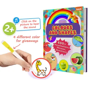 Jouets Montessori Touch Y livre anglais apprentissage Machine étude son lecteur de livre électronique pour enfants livre parlant