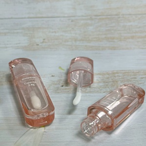 Wholesale Unique <b>Custom</b> 3.8ml All Clear ABS/PETG Lip Glaze Cosmetic Tubes Packaging Silk Screen/Hot Stamp for <b>Lipstick</b> Blush - Product Image 3