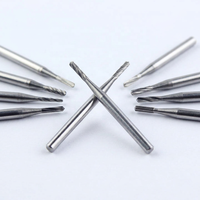 OEM Tungsten Carbide Dental Burs FG RA HP Dental Carbide Bur Alat Putar untuk Finishing Komposit Resin Akrilik Logam