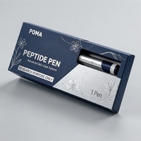Maßgefertigte Einzelstift-Box Umweltfreundliche Tragetasche Kartonbox mit Magnetverschluss und Fach Schlichte Kosmetik-Stiftbox