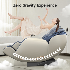 ब्लूटूथ ऑडियो और पैर मालिश के साथ अनुकूलन योग्य 3 डी शून्य गुरुत्वाकर्षण मालिश कुर्सी - Product Image 3