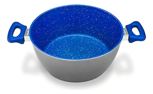 Modern <b>Ceramic</b> Marble Coated Pot <b>Pan</b> Silicone Glass Lids Bakelite Handles Non-Stick Forged Aluminum Cookware Set Gas Induction - Product Image 3
