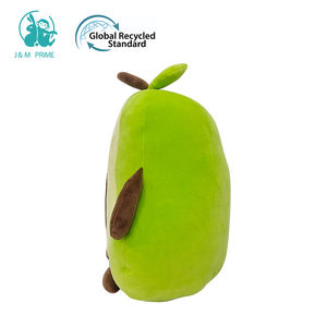 Almohadas rellenas en forma de fruta LED de dibujos animados suaves y bonitos juguetes de aguacate con relleno de algodón PP - Product Image 2