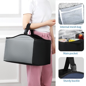 Outdoor Camping <b>Tool</b> Storage Set Portable <b>Rolling</b> Insulated Barbecue <b>Tool</b> <b>Box</b> Oxford Cloth Organizer for Car Use - Product Image 4