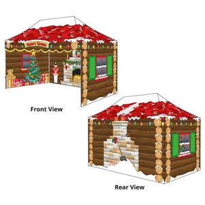 Tente de fête de Noël en plein air, Grotte gonflable personnalisable, Cube de fête gonflable, Tente de boîte de nuit gonflable, Noël gonflable - Product Image 6