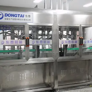 Máquina semiautomática de llenado de aceite de cacahuete, botella de cocina de 5l