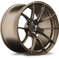Rines de Aleación Forjada 6061 T6 Personalizados Premium, Diseño Cóncavo Profundo, 18 19 20 Pulgadas, 5x120, Acabado Bronce, para BMW M2 G87 M3 G80 M4 G82