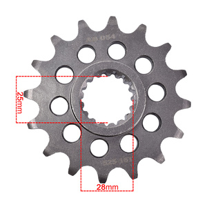 Xe máy giả mạo carburizing phía trước chuỗi xích 525-16T cho husayarna <span class=keywords><strong>900</strong></span> <span class=keywords><strong>nuda</strong></span> <span class=keywords><strong>r</strong></span> 2012 - Product Image 2